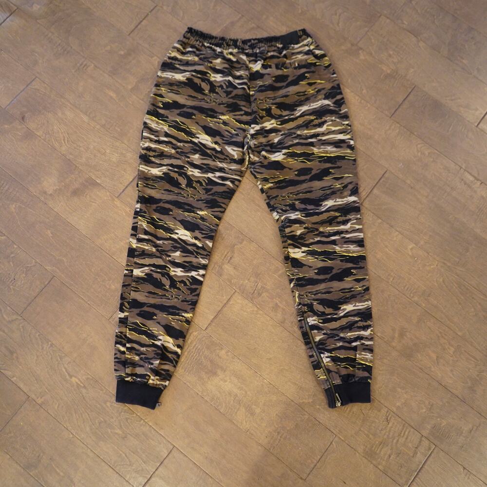 Puma XO The Weekend  Pull On Elastic Waistband Camo Jogger Pants Mens Size M
